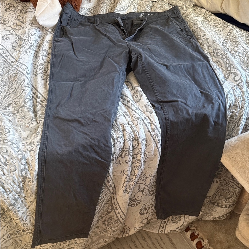 George Men's Charcoal Chinos